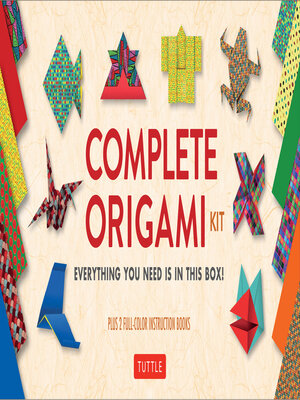 cover image of Complete Origami Kit Ebook